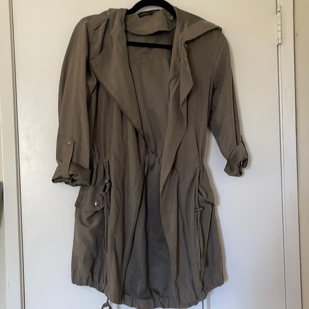 Hooded utility jacket